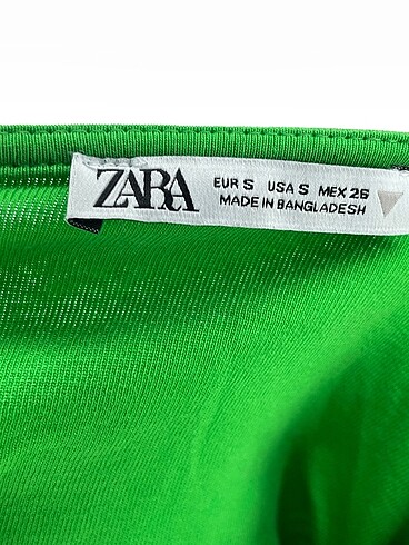 s Beden yeşil Renk Zara Bluz %70 İndirimli.