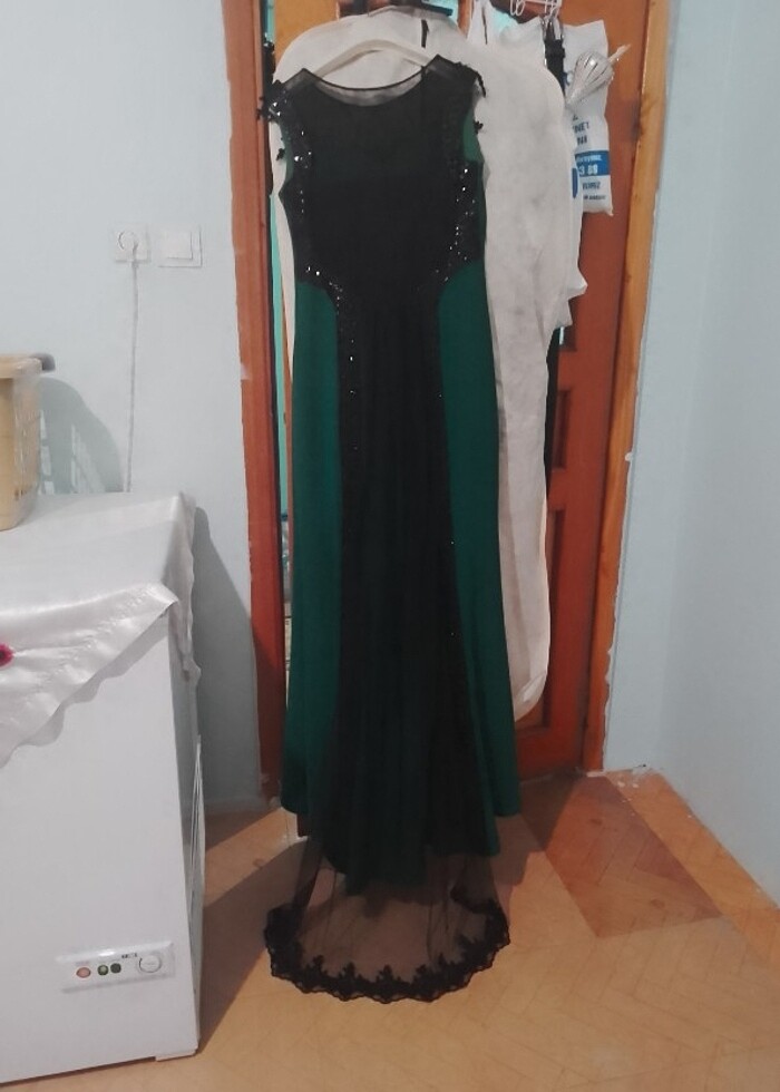 Uzun abiye----elbise - Görsel 3