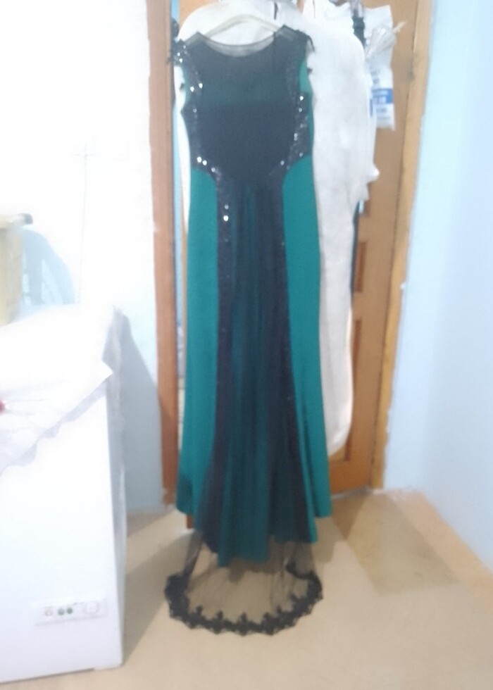 Uzun abiye----elbise - Görsel 5
