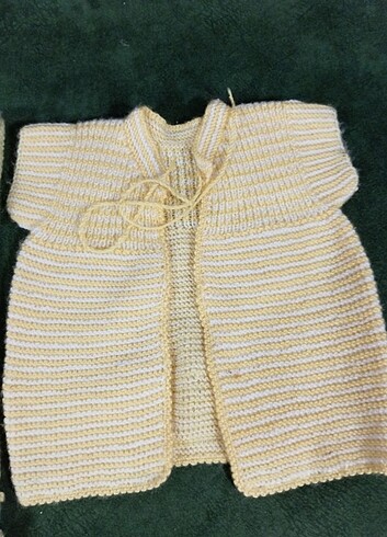 El örmesi bebek yeleği - Görsel 6