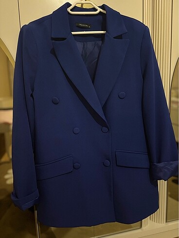 Trendyol & Milla Lacivert Blazer Ceket