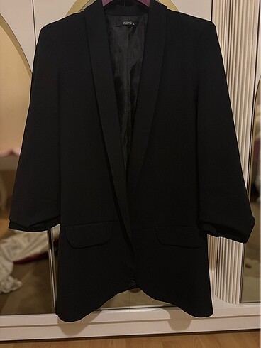 xl Beden Siyah Blazer Ceket