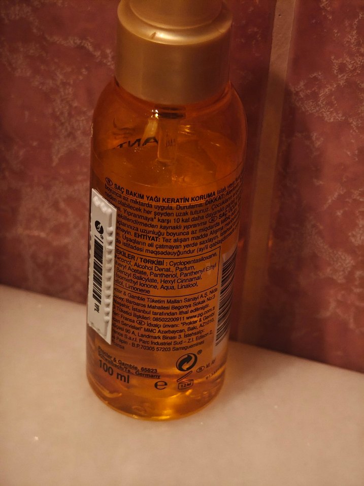 Pantene Yoğun Onarıcı Saç Yağı - Görsel 2