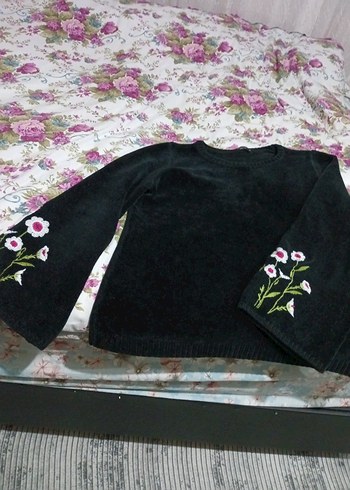 LCW kadife kazak - Görsel 5