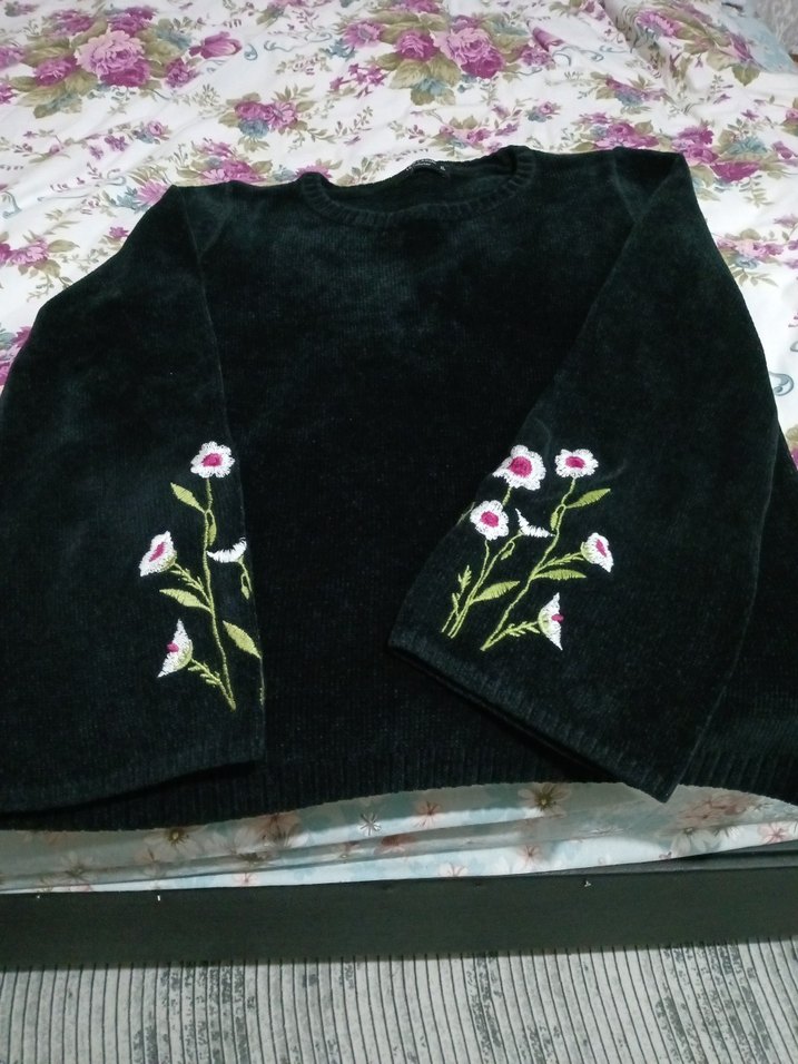 LCW kadife kazak - Görsel 4