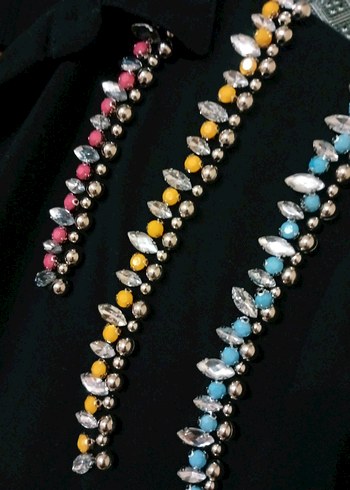 Boncuk İşlemeli Uzun Kollu Bohem Gömlek - Görsel 3