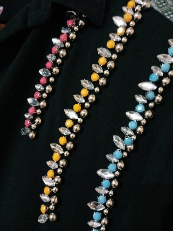 Boncuk İşlemeli Uzun Kollu Bohem Gömlek - Görsel 3