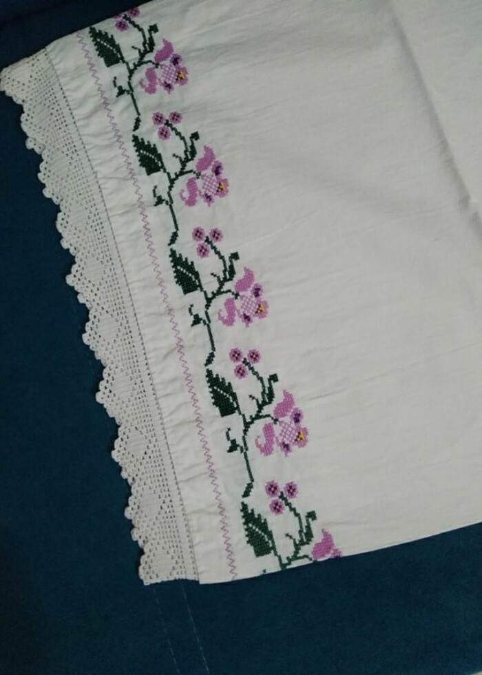 Etek ve uzun yastık takımı - Görsel 4