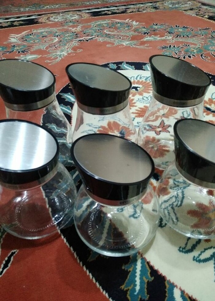 Emsan markası 3 adet kavanoz baharat takımı  - Görsel 5