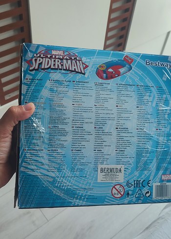 Bestway Örümcek Adam Direksiyonlu Çocuk Deniz Botu - Görsel 5