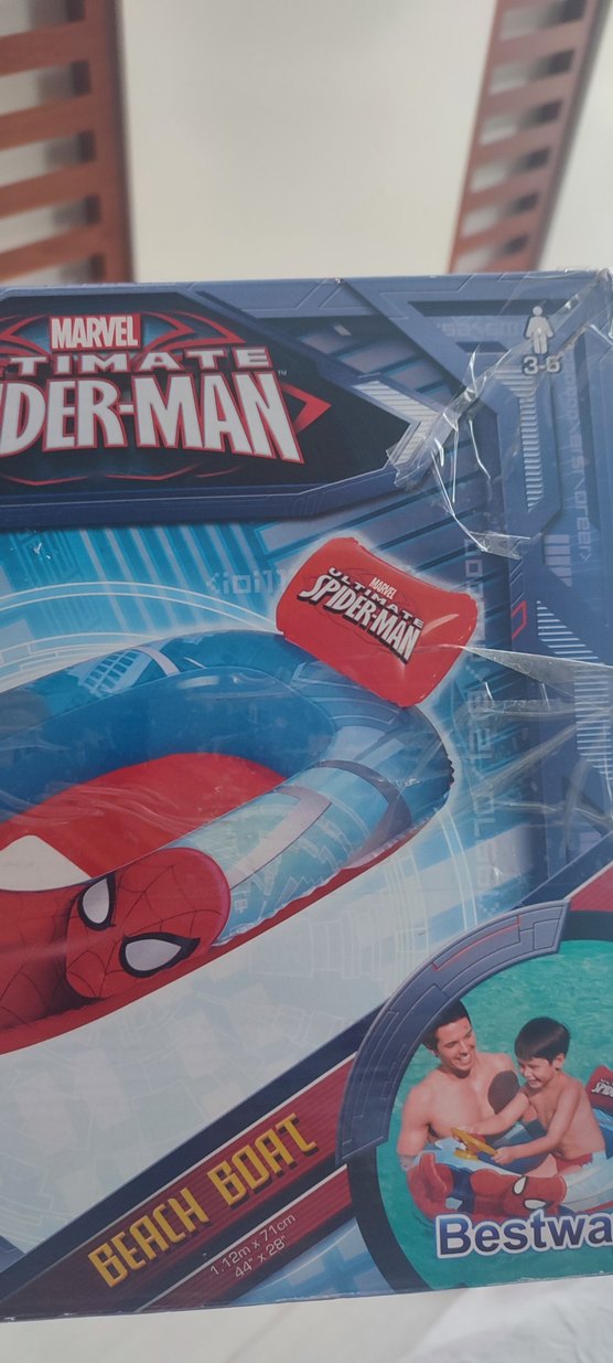 Bestway Örümcek Adam Direksiyonlu Çocuk Deniz Botu - Görsel 3