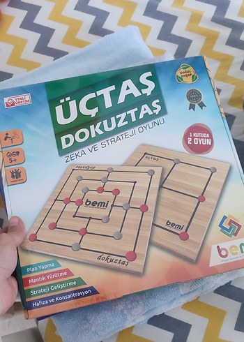 Diğer Bemi Üçtaş & Dokuztaş Zeka Oyunu
