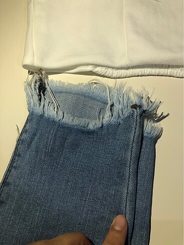 m Beden Pantolon crop takım
