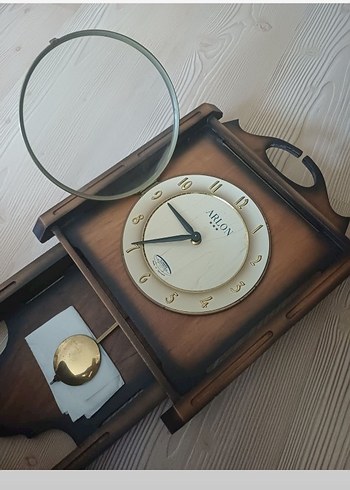Diğer Koyu Kahverengi ARLON Duvar Saati