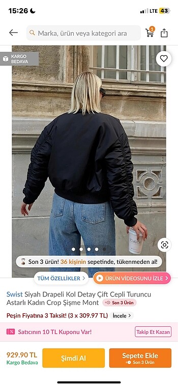 Pull and Bear swist mont