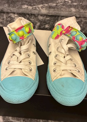 Pastel Renkli Bağcıklı Kadın Sneakers - Görsel 2