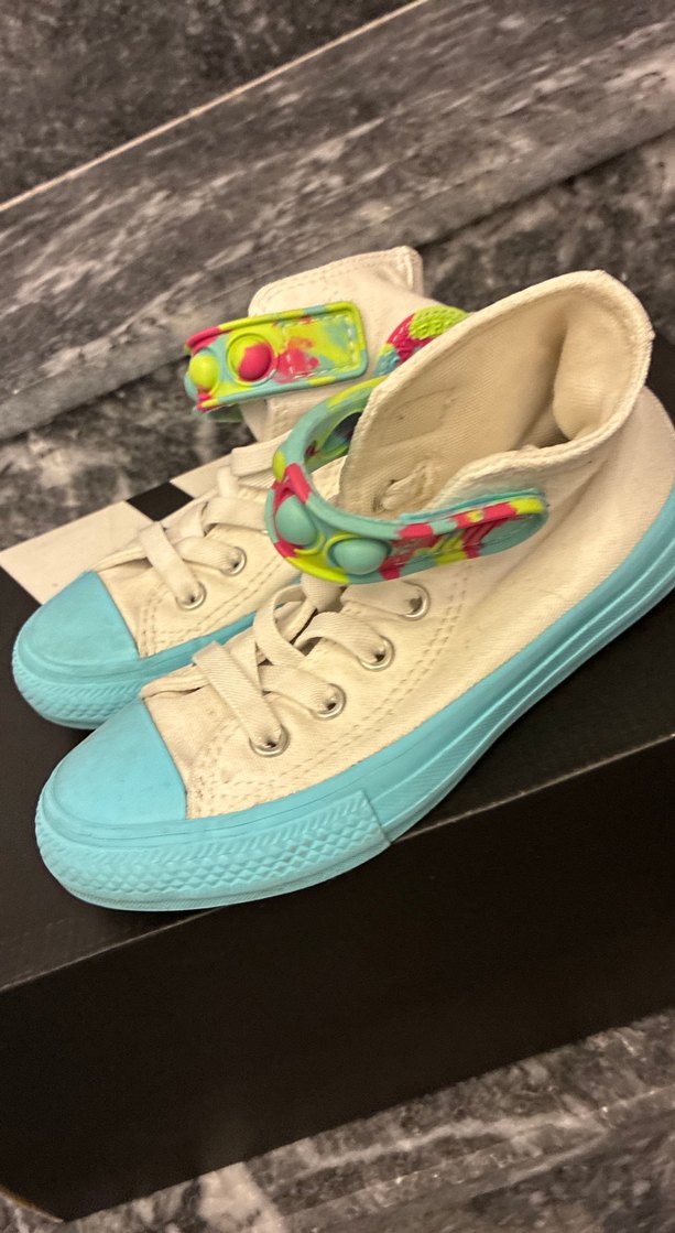 Pastel Renkli Bağcıklı Kadın Sneakers - Görsel 3