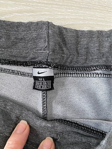 l Beden gri Renk Nike eşofman