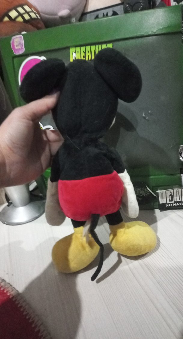 Renkli Mickey Mouse Peluş Oyuncak - Görsel 2