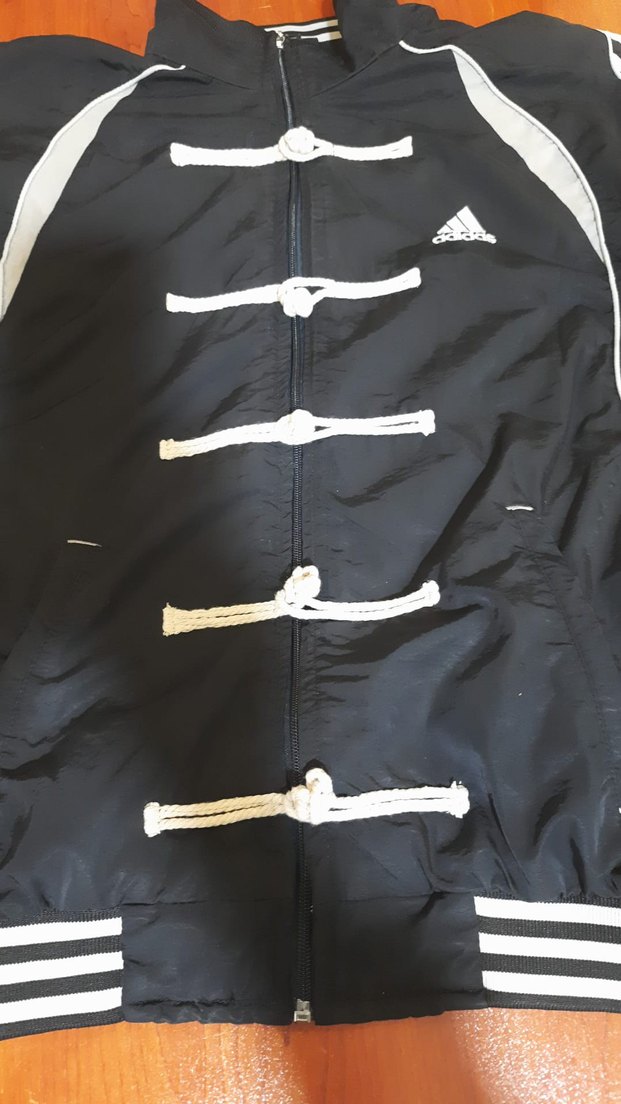 Siyah Adidas Çin Yeni Yılı Kadın Ceketi - Görsel 3