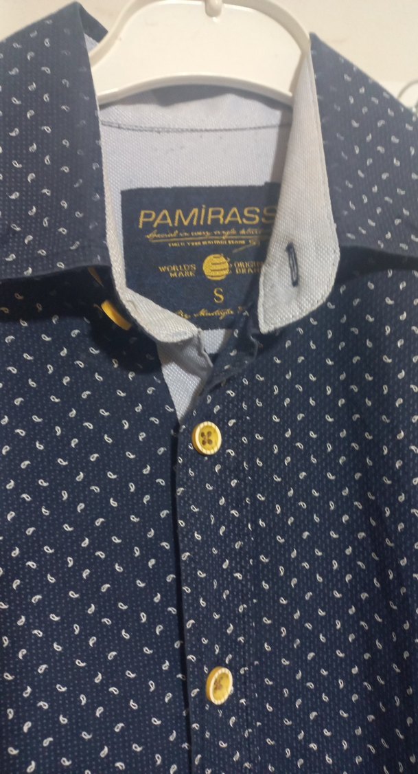 Çok Renkli Desenli Erkek Gömlek - Görsel 2