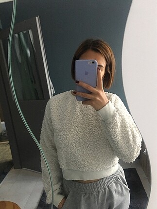 Peluş sweatshirt