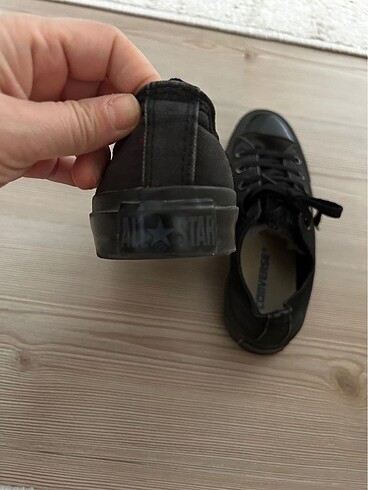 36,5 Beden siyah Renk orjinal converse