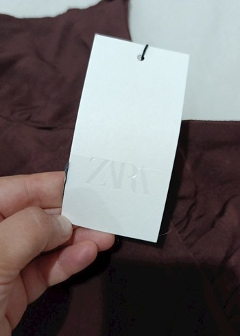 Zara Zara V Yaka İnce Askılı Kadın üst