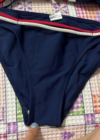 Çok Renkli Strappy Bikini Takımı
