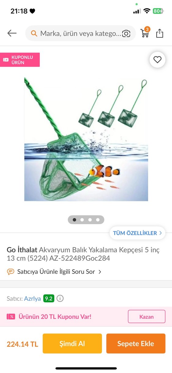 Bej Renkli Kedi Oyuncağı Fileli Çubuk - Görsel 4