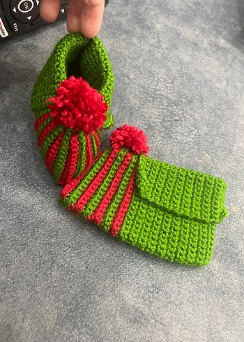 Çocuk Örgü patik - Görsel 5