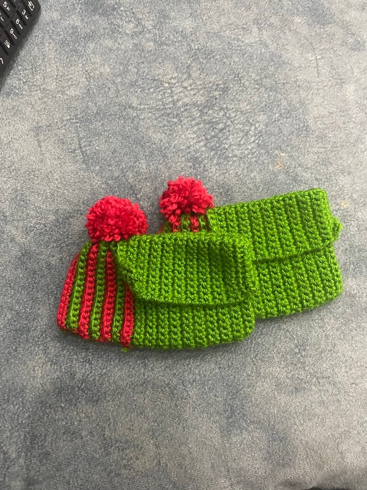 Çocuk Örgü patik - Görsel 2