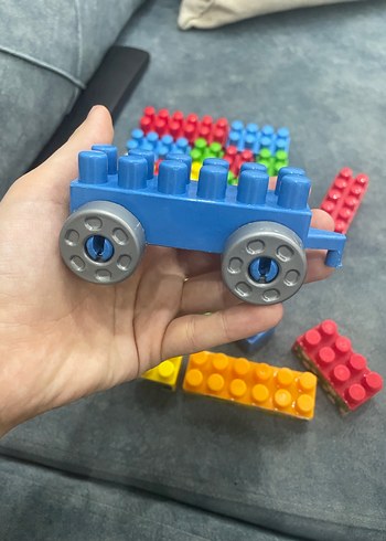 Renkli Çoklu Lego Blokları - Görsel 4