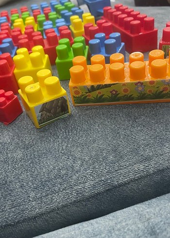Renkli Çoklu Lego Blokları - Görsel 3