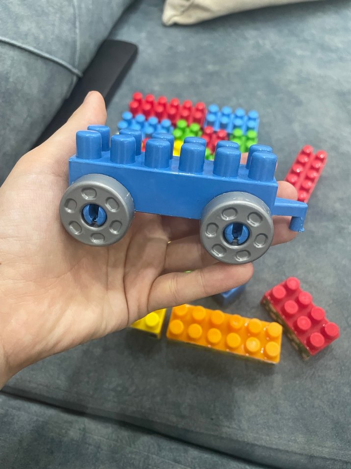 Renkli Çoklu Lego Blokları - Görsel 4