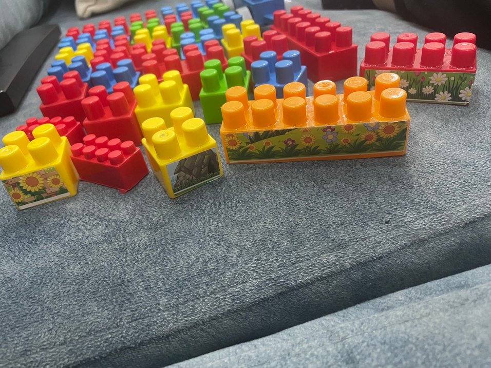 Renkli Çoklu Lego Blokları - Görsel 3