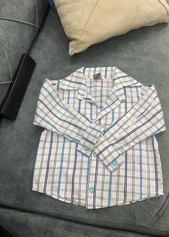 Erkek Çocuk Uzun Kollu Düğmeli Gömlek - Görsel 2