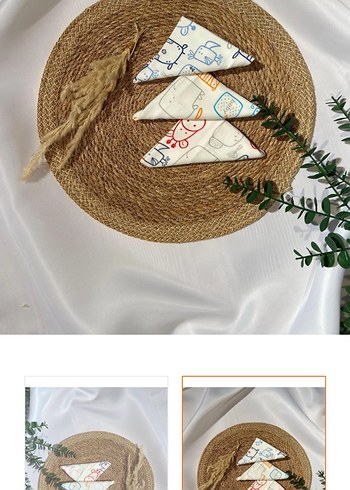 Müslim ağız mendili - Görsel 3