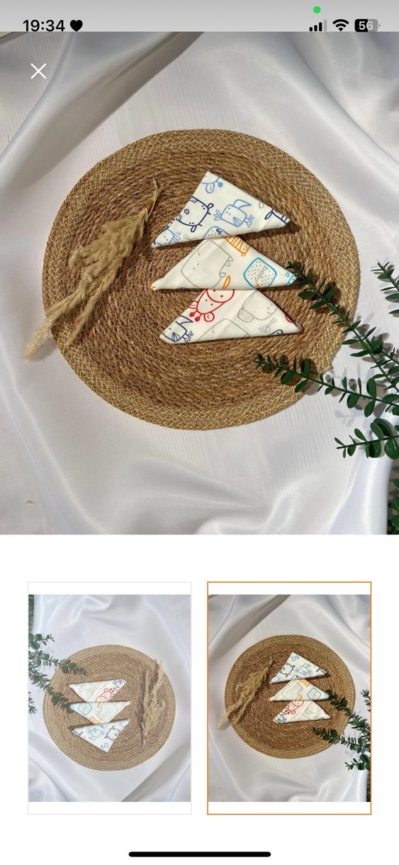 Müslim ağız mendili - Görsel 3