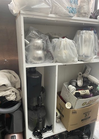 Beyaz Çok Bölmeli Dolap Düzenleyici - Görsel 2