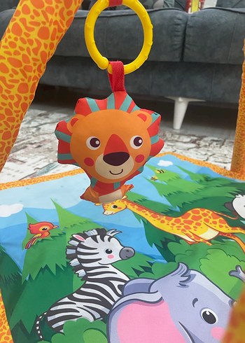 Renkli Hayvan Figürlü Bebek Oyun Halısı - Görsel 4