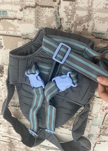 Gri Bebek Taşıyıcı Kanguru - Görsel 4