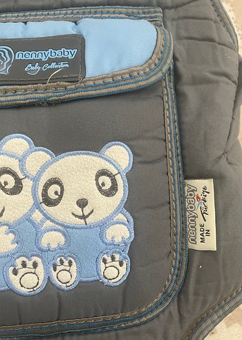 Gri Bebek Taşıyıcı Kanguru - Görsel 2