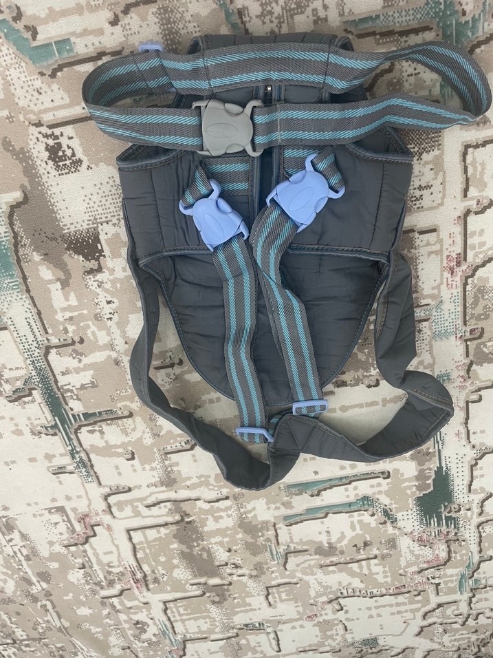 Gri Bebek Taşıyıcı Kanguru - Görsel 3