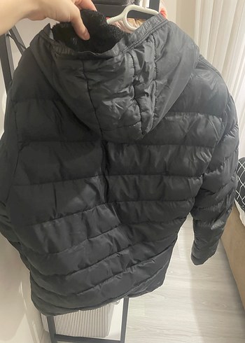 Siyah Fermuarlı erkek Kışlık Mont - Görsel 6