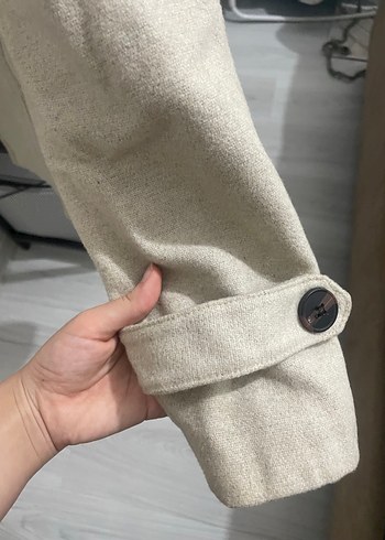 Bej Süet Düğmeli Erkek Ceket - Görsel 3