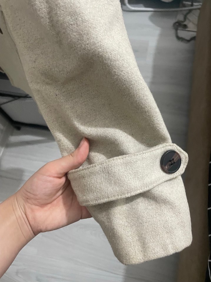 Bej Süet Düğmeli Erkek Ceket - Görsel 3