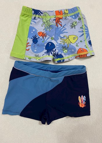 Erkek Çocuk Renkli Desenli Mayo Seti - Görsel 5