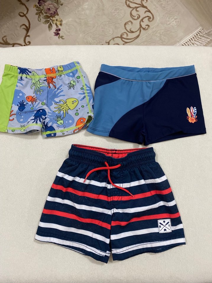 Erkek Çocuk Renkli Desenli Mayo Seti - Görsel 2