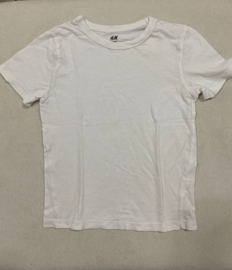 Beyaz Çocuk Atlet H&M Basic - Görsel 2